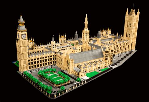 Impressive Lego Palace Of Westminster Built From Bricks The Brothers Brick The
