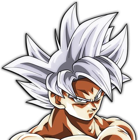 Goku Ultra Instinct Transparent