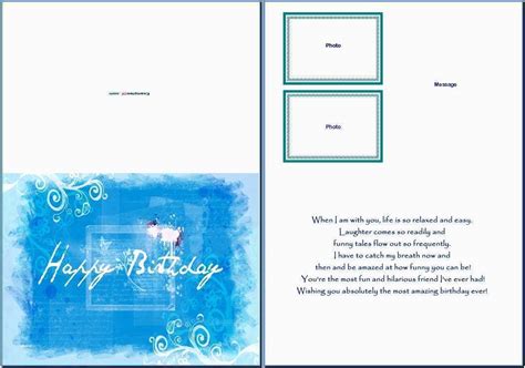 While designing a business card might seem daunting, you can easily design a business card yourself with the right microsoft word business card template. Birthday Card Templates Microsoft Publisher - Cards Design ...