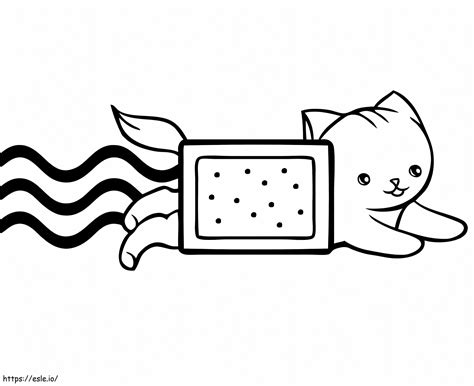 Nyan Cat Coloring Page Free Printable Porn Sex Picture