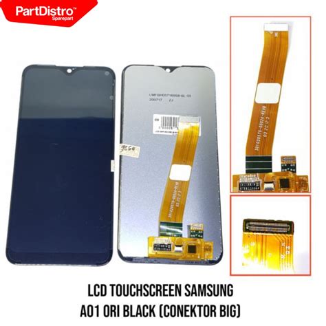 Jual Lcd Touchscreen Samsung A01 A015 Ori Conektor Big Shopee