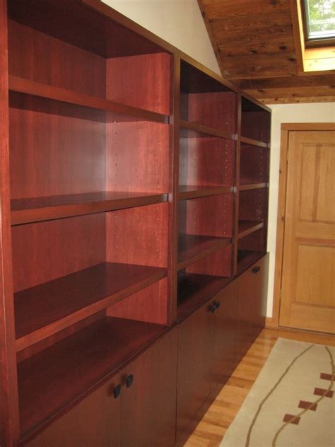 Kraftmaid kitchen cabinet average cost. Custom Made Office Bookshelves Cabinets by J.R Signature ...