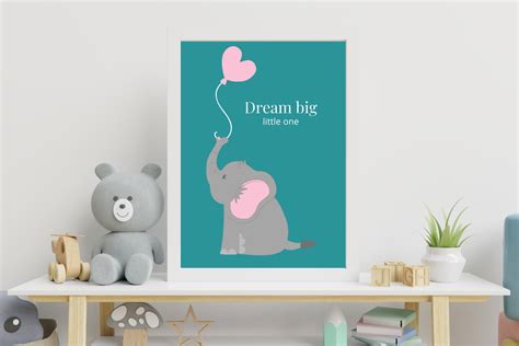 Dream Big Little One Poster Designedbychelise