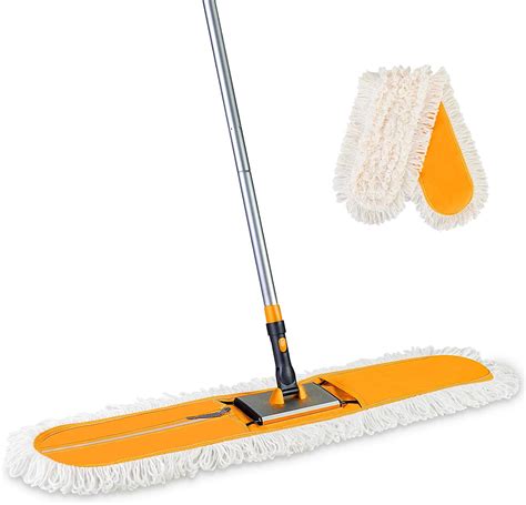 Eyliden Commercial Industrial Cotton Dust Mop With 59 Long Handle For