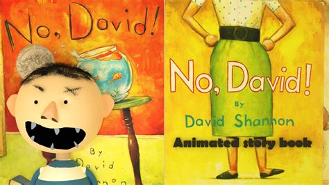 No David By David Shannon Animated Storybook Youtube