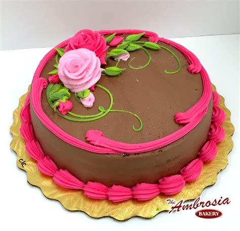 Alternatively, sugar icing or royal icing can be added to the cake plain, then have food color painted on them in fine designs using a small paintbrush, barely dampened in food coloring. Classic Birthday Cake | The Ambrosia Bakery Cake Designs- Baton Rouge, La | | Easy cake decorating