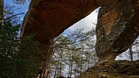 Sky Bridge At The Red River Gorge Ky 6000x3376 Oc