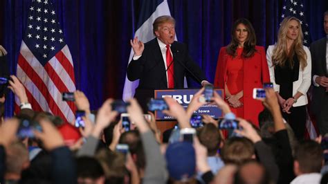 Donald Trump Concedes Defeat In Iowa The New York Times