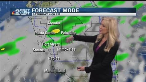 Nbc2 First Alert Forecast Saturday Nbc Wbbh News For Fort