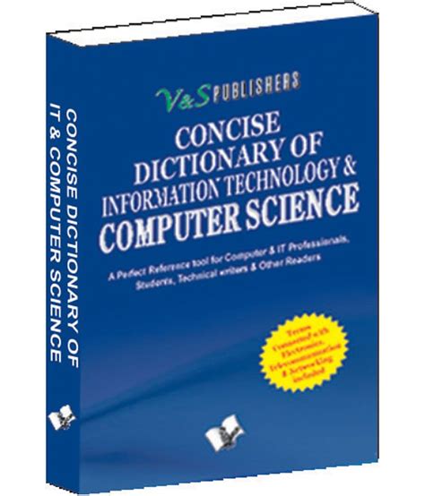 Concise Dictionary Of Computer Science Buy Concise Dictionary Of