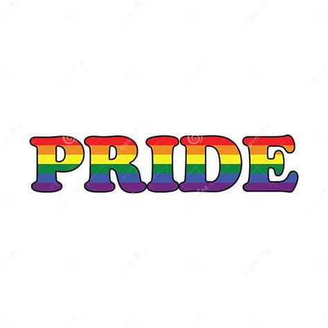 gay lgbt pride text rainbow pride icon stock vector illustration of pattern lesbian 184508775