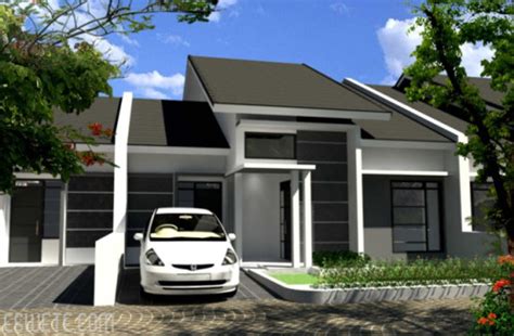 Gambar model rumah terbaru type 36 2018. Rumah Minimalis Type 70 Dengan Desain Unik