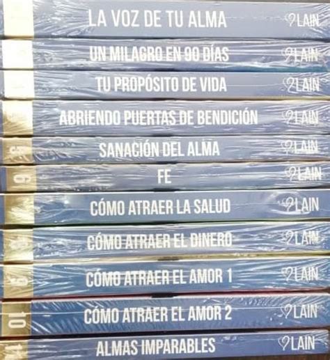 Saga La Voz De Tu Alma De Lain 11 Libros Nuevo Original Mercado