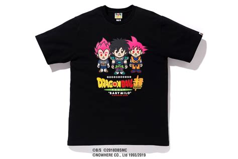 Bape x dragon ball z baby milo big ape head tee white. BAPE x Dragon Ball Super: Broly Collection