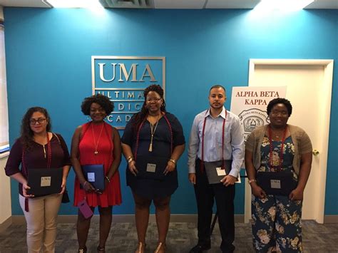 New Alpha Beta Kappa Students Honored At Ultimate Medical Academy