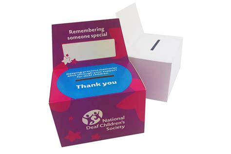 Charity Boxes Custom Charity Boxes Cardboard Charity Boxes