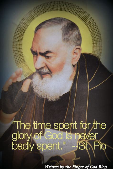 We need to hold on to this truth when we are being tested. Written By the Finger of God: This Reluctant St. Pio ...