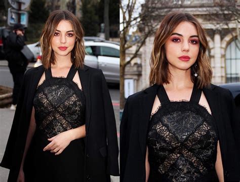 Adelaide Kane Paris France March 5 2018 Adelaide Kane Ashley Benson Reign Paris France