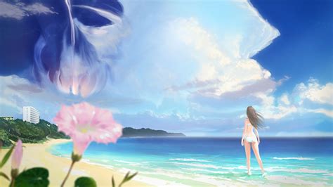 Anime Summer Scenery Wallpaper