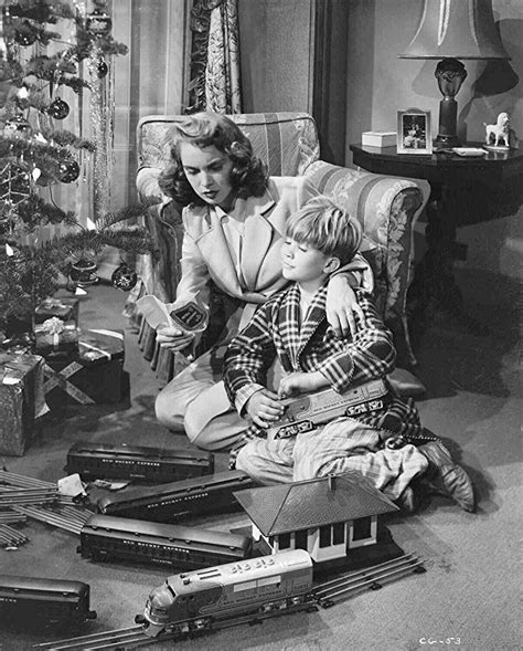 janet leigh and gordon gebert in holiday affair 1949 classic christmas movies christmas