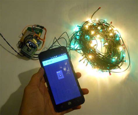 Phone Controlled Christmas Tree Lights 7 Steps With