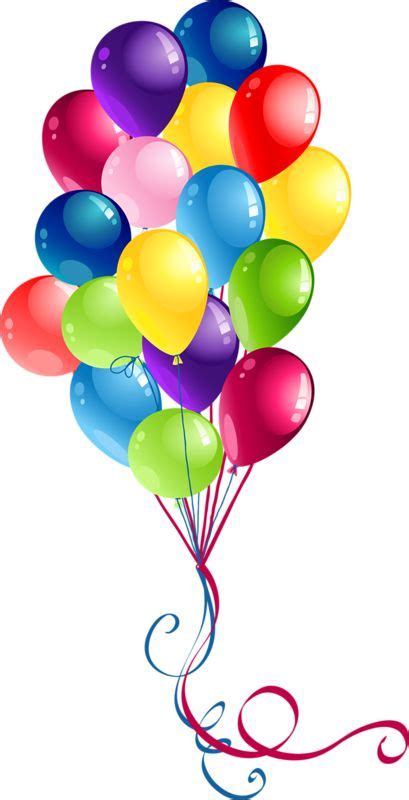 Birthday Balloons Clip Art Clipart Photo 4 Clipartix