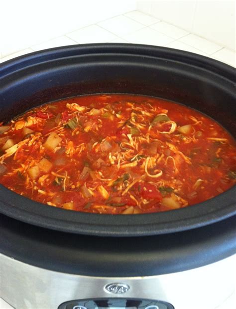 Omit water and vegetables, substitue with 3 cups chicken broth, and use bisquick drop dumplings instead of the biscuits. Chicken Cacciatore Soup (Crock pot)