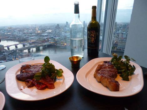 Dinner At Oblix The Shard London Weekend In London The Shard The