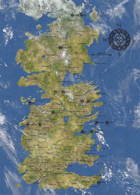 Map Of Westeros By Supposedlyhuman On Deviantart