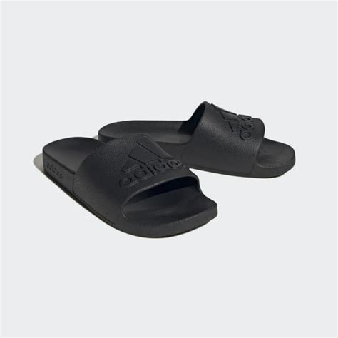 Adidas Adilette Aqua Slides Black Unisex Swim Adidas Us