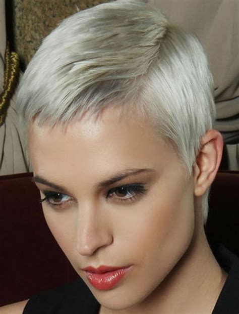 20 Short White Hair Style Ide Terpopuler