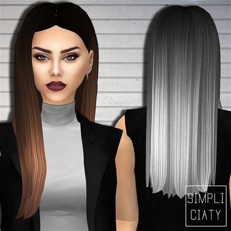 Sssvitlans Sims Hair Sims Hairstyle