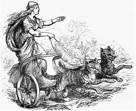 The Cat Came Back A More Than Mythical History Part I Norse Goddess Norse Gods And Goddesses