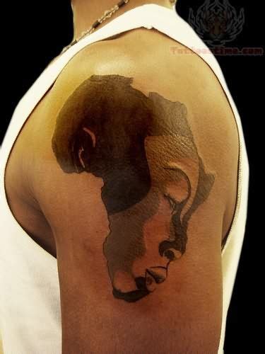 Tattoos On African Americans African Man Face Tattoo Tatouage