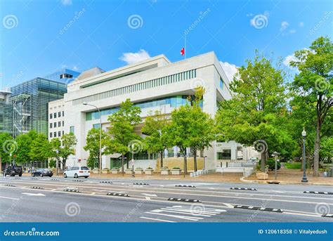 Washington Usa Embassy Of Canada In The Usa Stock Photo Image Of