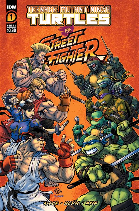 Teenage Mutant Ninja Turtles Vs Street Fighter 1 Review