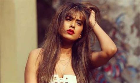 Television Hottie Nia Sharma Looks Her Sexiest Best In White Crop Top And Bold Red Lips In Her