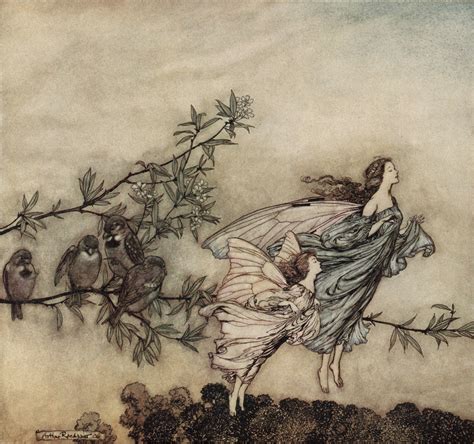 Arthur Rackham's Fairy Art - Fairyist Imitators since who acknowledge his influence and have copied or adapted his style, have continued the traditions he established with success, but they owe the composition.