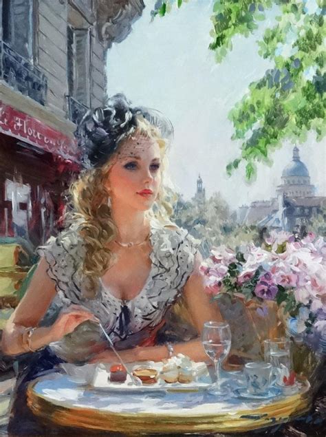 konstantin razumov b 1974 russian school oil on 6 in 2020 romantic art female art art