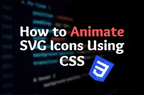 How To Animate Svg Icons Using Css Managed Service Provider Taeyaar