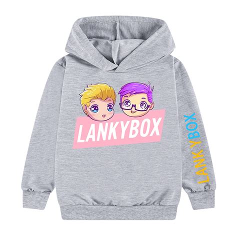 Lanky Box Hoodie For Kids Lankybox Hoodie