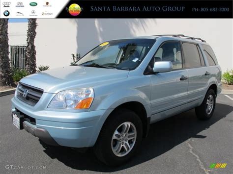 2003 Havasu Blue Metallic Honda Pilot Ex L 4wd 68152423 Photo 5