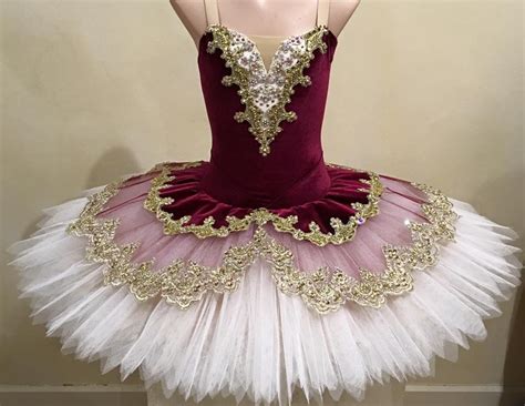 burgundy cream and gold stretch tutu by tutus by dani australia dance dresses ballerina