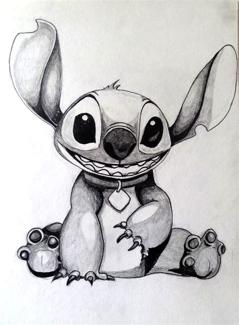 Idée dessin facile a faire etape par etape beaux animaux mignons idée printkoi peinturecarpe koijaponais koi printoeuvre zenzen art printjapon art. Dessin Stitch - PencilDrawing.fr