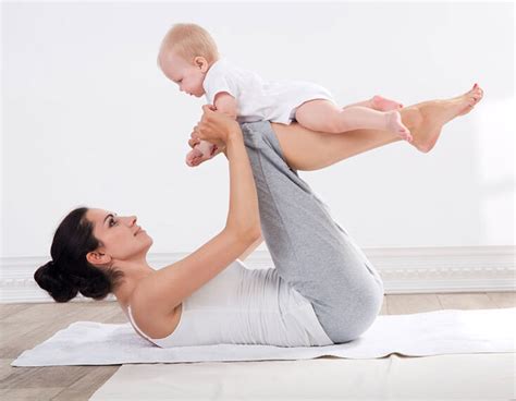 back to the mat after pregnancy with postnatal yoga