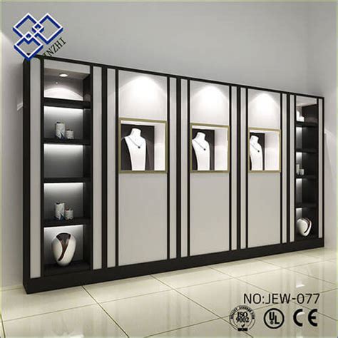 12 gorgeous wall showcase designs for your home. Jewelry showroom wall display showcase | Guangzhou Pinzhi ...
