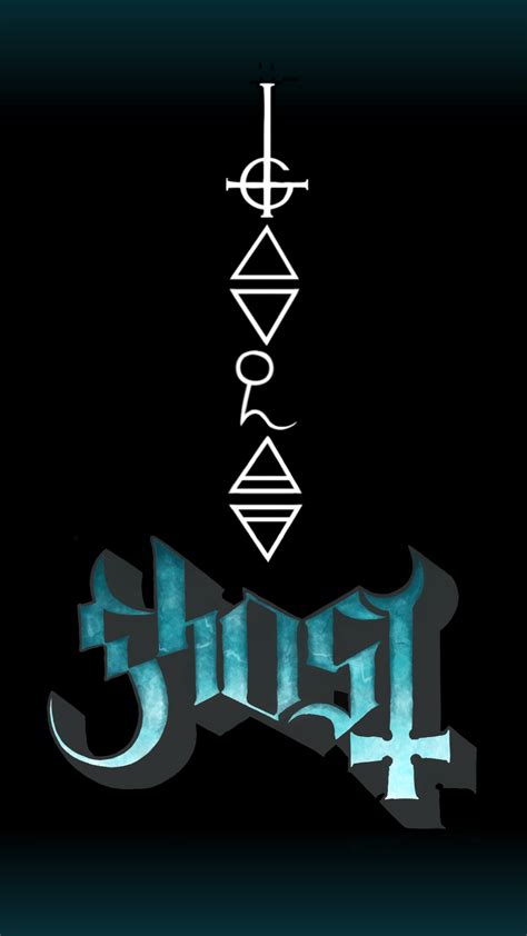 Ghost Band Logo Wallpaper