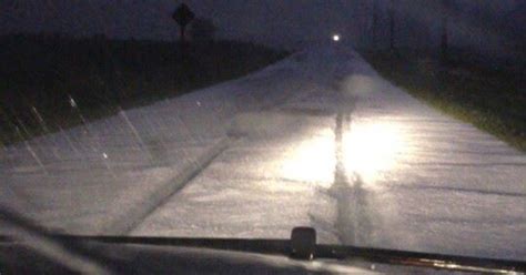 Wisconsin Hailstorm Coats Area With 3 To 4 Inches Of Ice