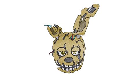 Maybe you would like to learn more about one of these? How to draw Springtrap from FNAF - My How To Draw