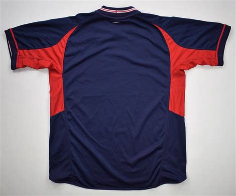 England played their home matches at different premier league venues between 2001 and 2007 while wembley was rebuilt. 2004-02 ENGLAND SHIRT L Football / Soccer \ International ...